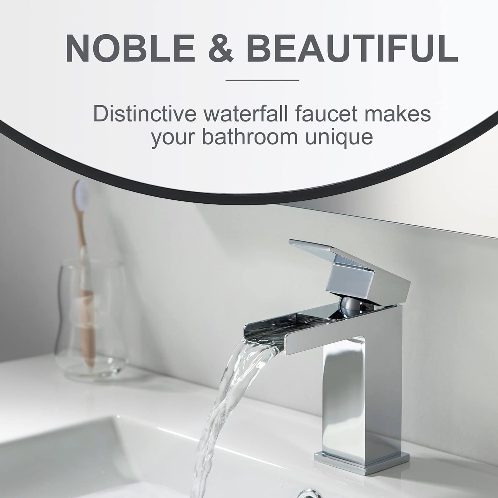 Waterfall Basin Mixer Tap