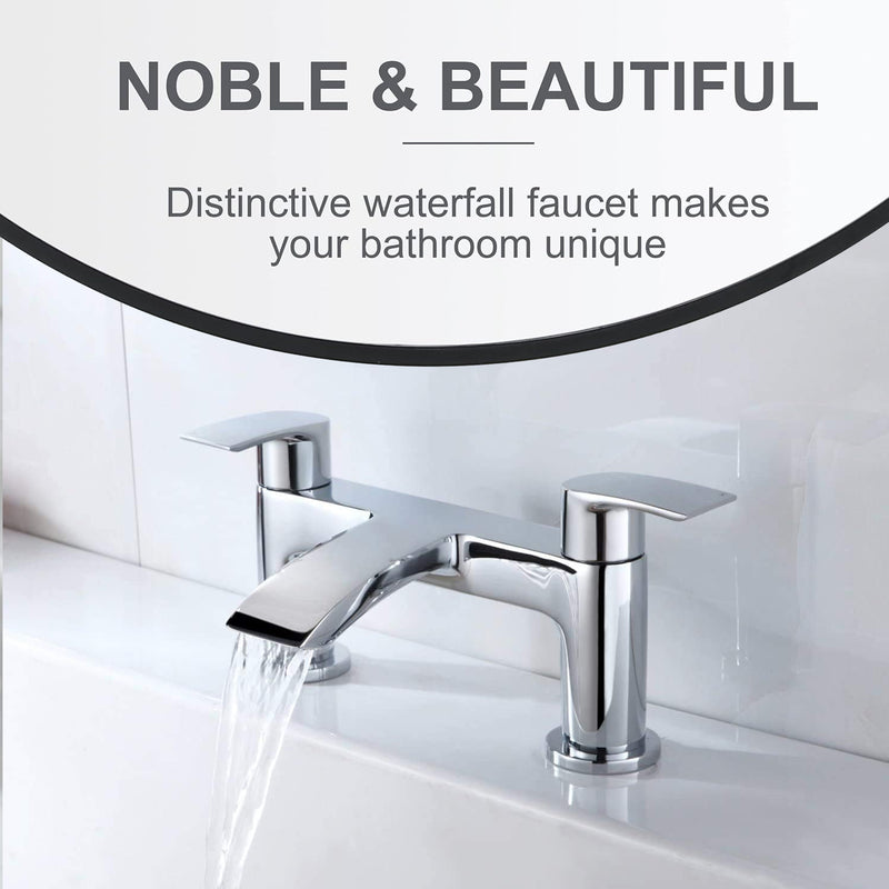 Capri Modern Bath Filler Tap