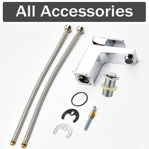 Verda Square Basin Mixer Tap