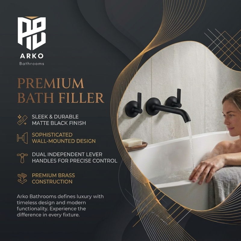 Arlo Bath Filler – Black