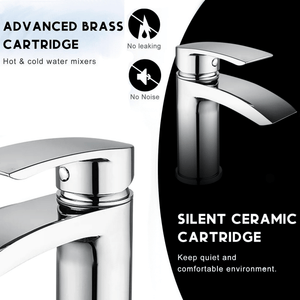 Arko Bathroom Capri Mixer Shower & Basin Mixer Tap Sets with Bath Shower Waste – Chrome