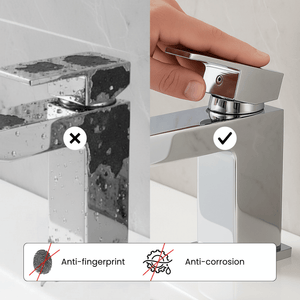 ARKO Verda Basin Mixer Tap, Bath Filler & Thermostatic Mixer Shower Set with Bath Waste – Chrome