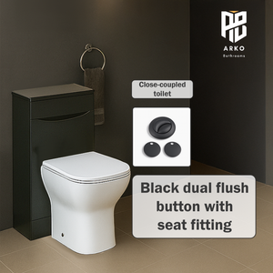 Arko Vista Complete Bathroom Suite -  Chrome