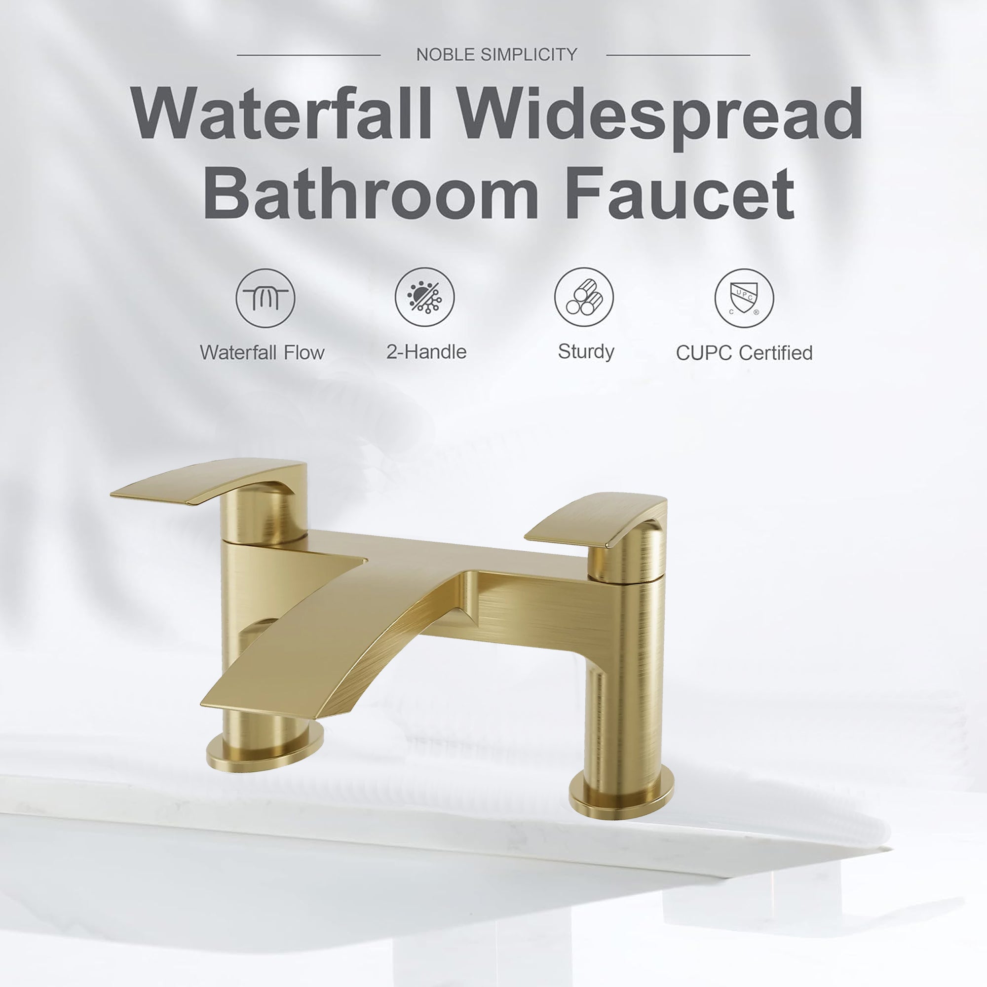 Capri Brass Bath Filler Tap
