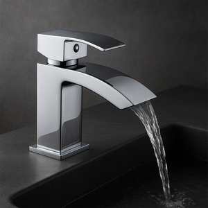 ARKO Vista Basin Mixer Tap, Bath Filler & Thermostatic Mixer Shower Set with Bath Waste – Chrome