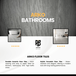 ARKO SPC Vinyl Click Flooring – Grey Oak, 2.2m² Pack, 5.35mm Thick, 0.55mm Wear Layer