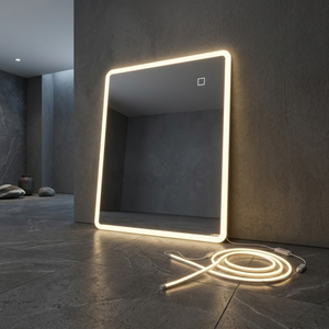 Arko Bathroom Mirror with LED Lights 500x700mm - Wall Mounted Vanity Mirror