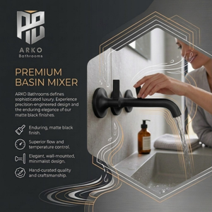 Arlo Bath Filler – Black