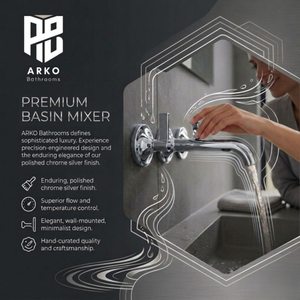 Arlo Bath Filler – Chrome