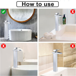 High Rise Mono Basin Mixer Tap – Chrome