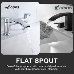 Capri Modern Bath Filler Tap