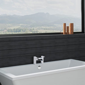 Waterfall Modern Bath Filler Taps – Chrome