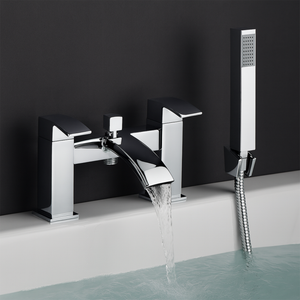ARKO Vista Bath Shower & Basin Mixer Tap Set – Chrome