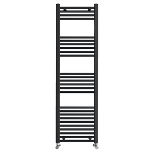 ARKO Black Heated Towel Rail 500x1600mm – Wall Mounted Ladder Radiator