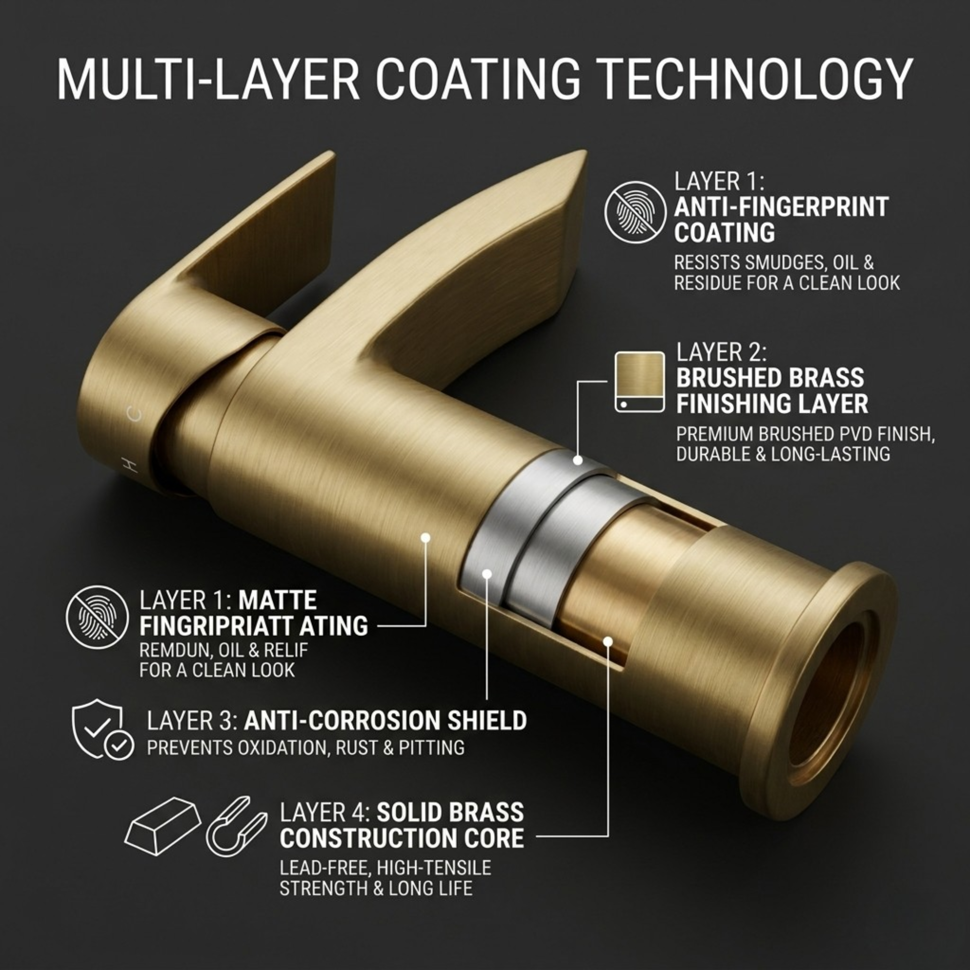 Capri Basin Mixer Tap
