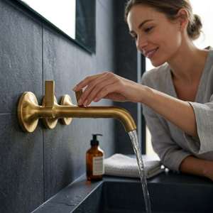 Arlo Bath Filler – Brass