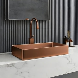 Countertop Basin, 526x346x120mm Stainless Steel – Gunmetal