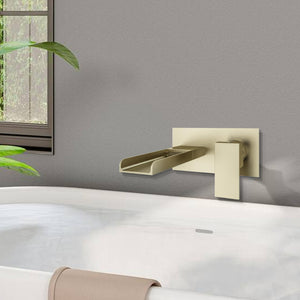 Wall Mounted Bath Filler – Brass