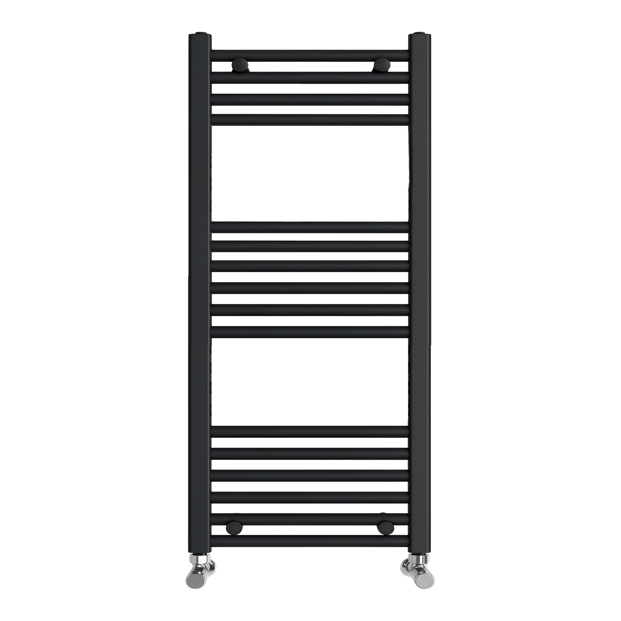 ARKO Black Heated Towel Rail 400x1000mm – Wall Mounted Ladder Radiator