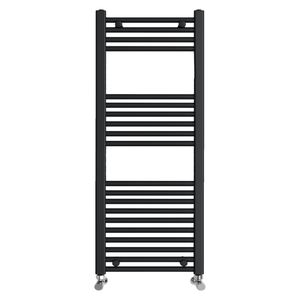 ARKO Black Heated Towel Rail 400x1200mm – Wall Mounted Ladder Radiator
