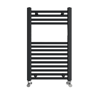 ARKO Black Heated Towel Rail 500x800mm – Wall Mounted Ladder Radiator