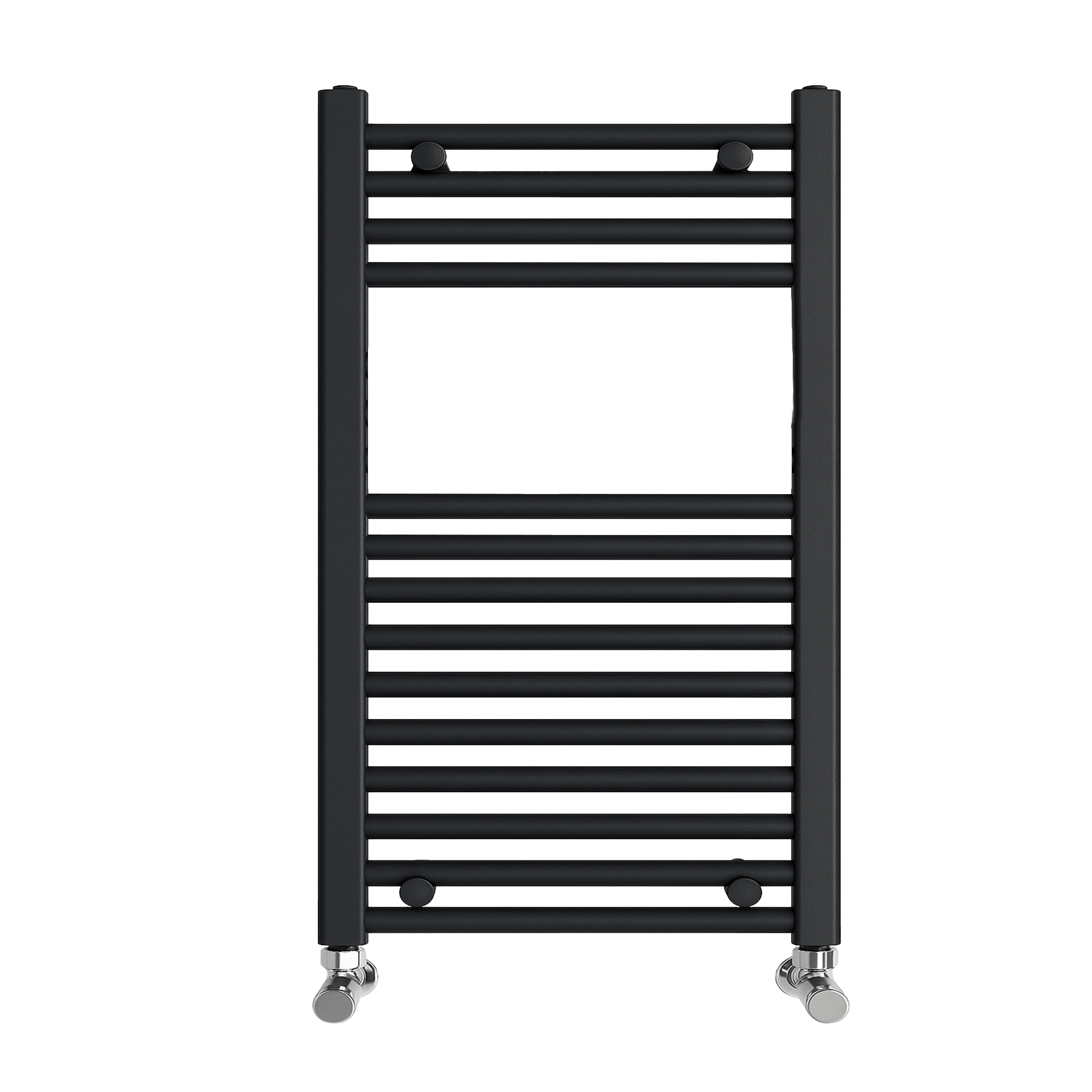 ARKO Black Heated Towel Rail 400x800mm – Wall Mounted Ladder Radiator