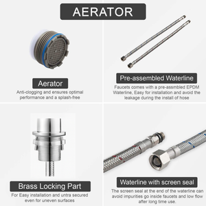 Round Tall Basin Mixer Tap Chrome Finish – Solid Brass