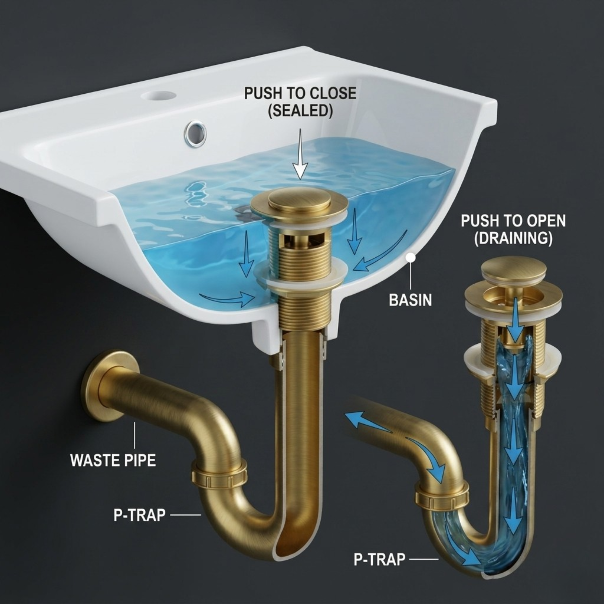 Waterfall Basin Mixer Tap