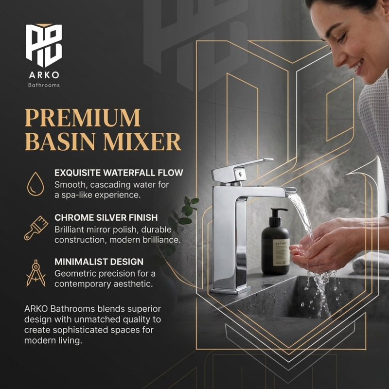 Waterfall Basin Mixer Tap