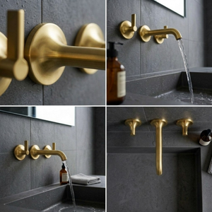 Arlo Bath Filler – Brass