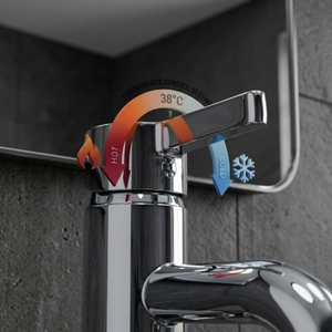 Arlo Round Basin Mixer Tap Chrome