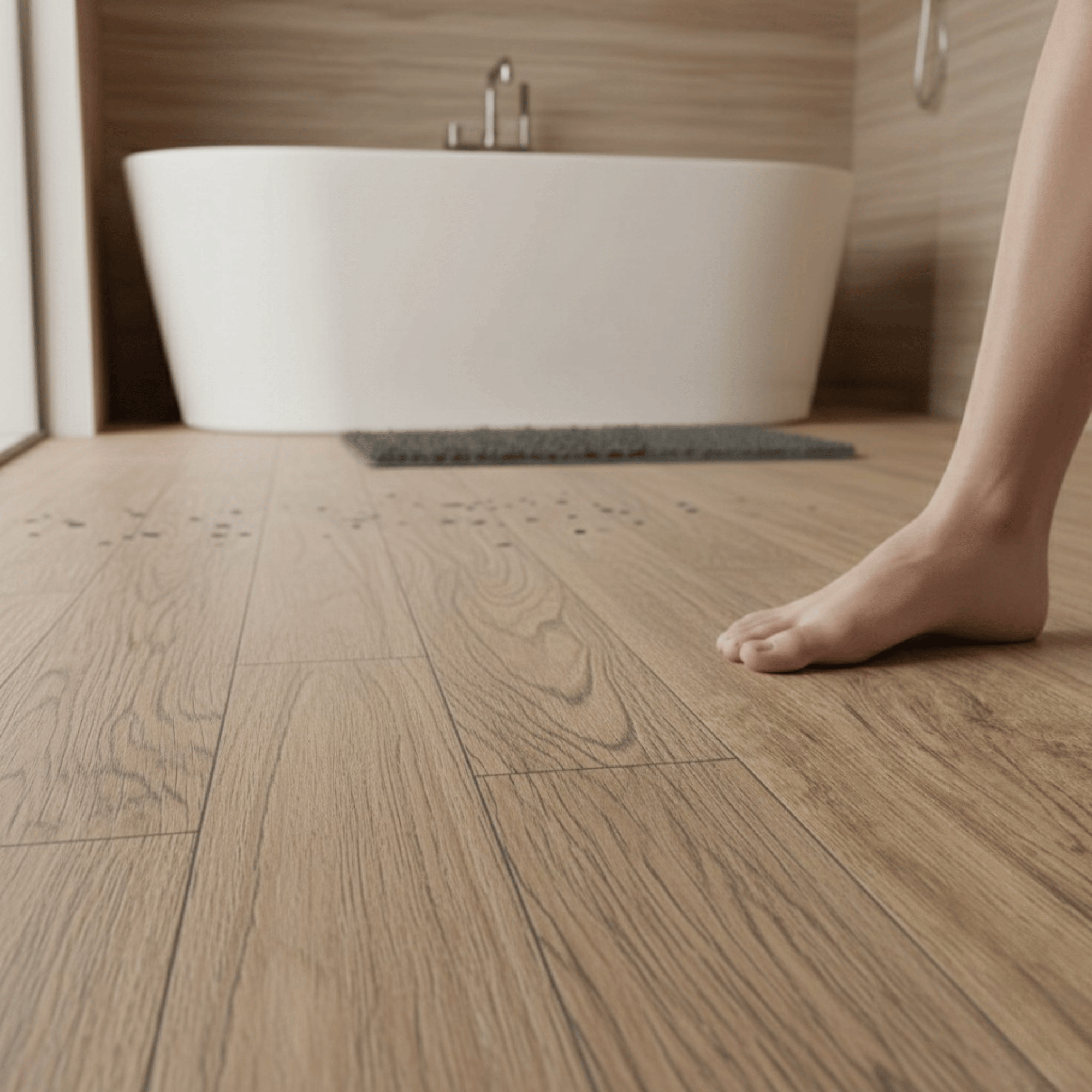 ARKO SPC Vinyl Click Flooring – Medium Oak, 2.2m² Pack, 5.35mm Thick, 0.55mm Wear Layer
