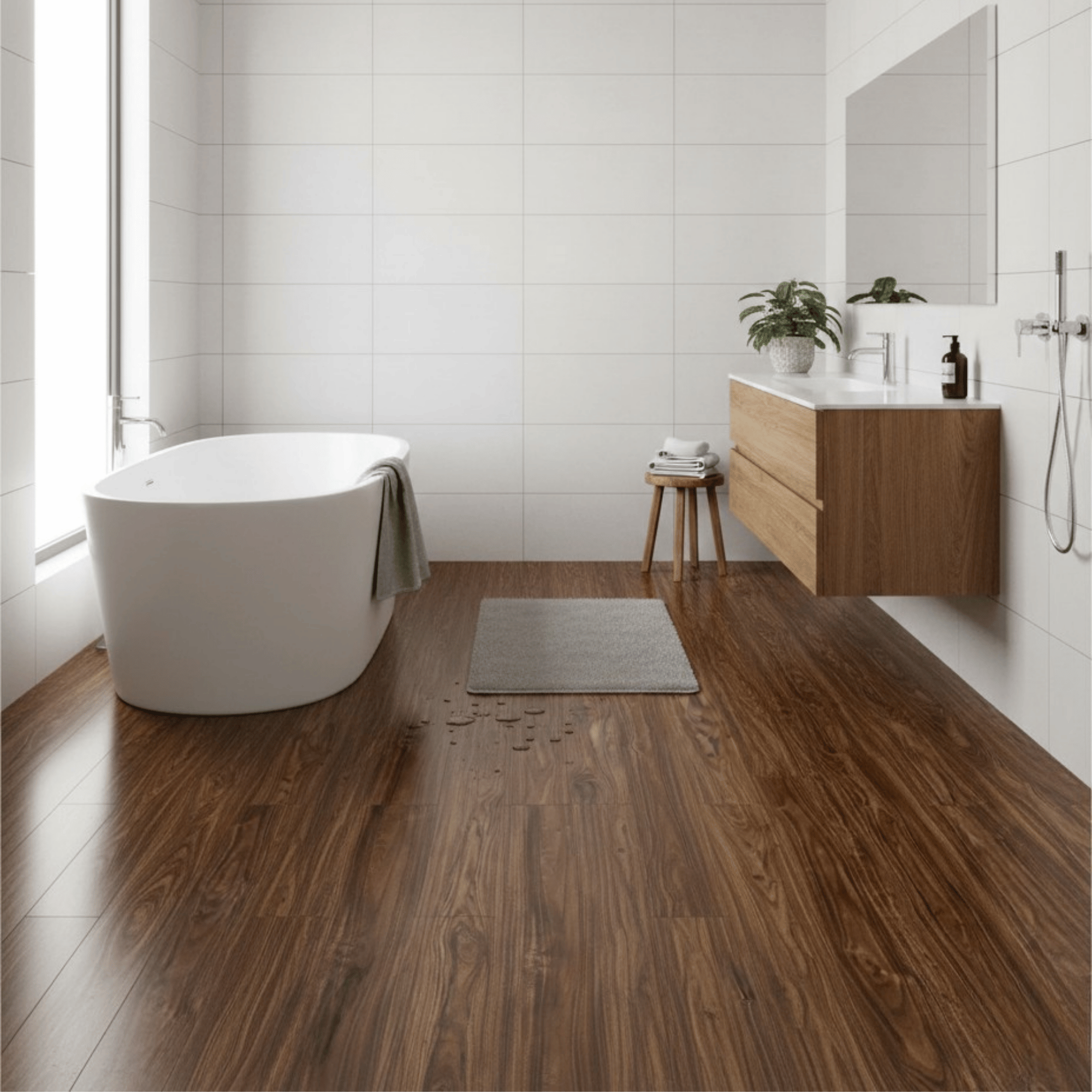 ARKO SPC Vinyl Click Flooring – American Oak, 2.2m² Pack, 5.35mm Thick, 0.55mm Wear Layer