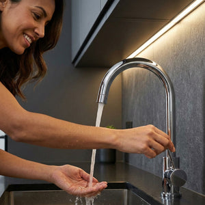 Arko Manhattan Single Lever Kitchen Sink Mixer Tap Swivel Spout - Chrome