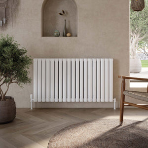 Astro 767X600 Horizontal White Double Towel Rail