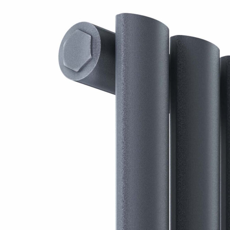 Astro 826X600 Horizontal Anthracite Double Towel Rail
