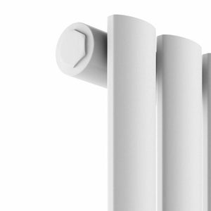 Astro 826X600 Horizontal White Double Towel Rail
