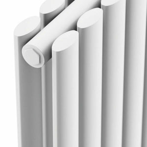 Astro 413X1800 Vertical White Double Towel Rail