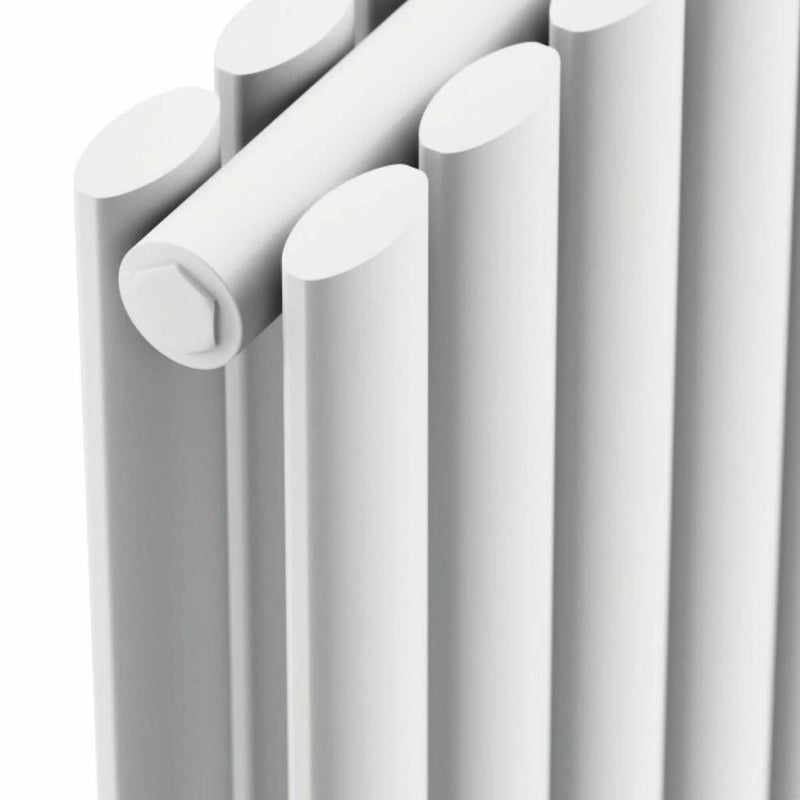 Astro 413X1800 Vertical White Double Towel Rail