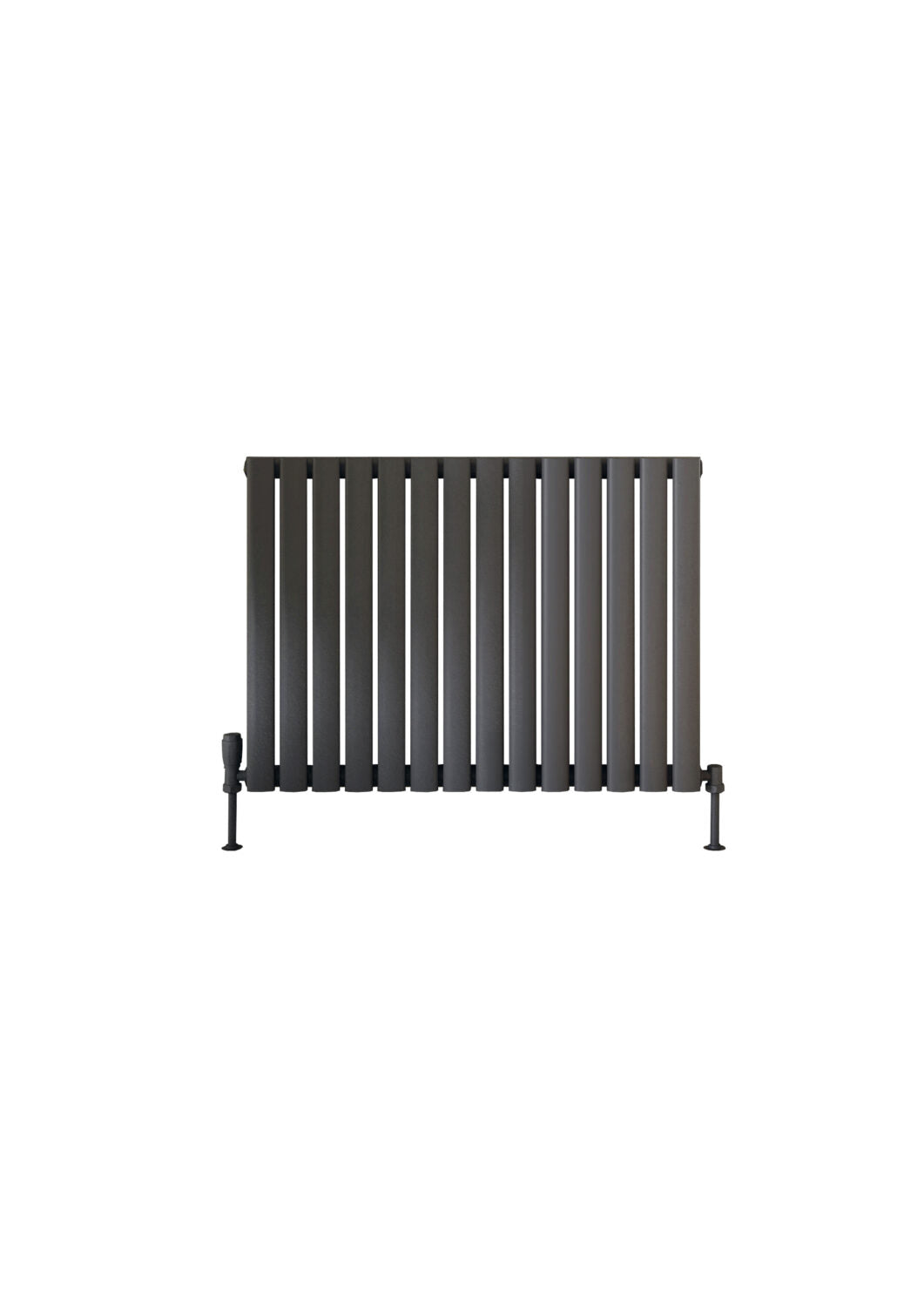 Astro 826X600 Horizontal Anthracite Double Towel Rail