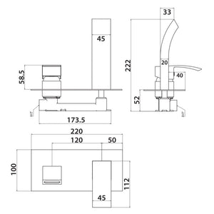 Wall Mounted Mixer
