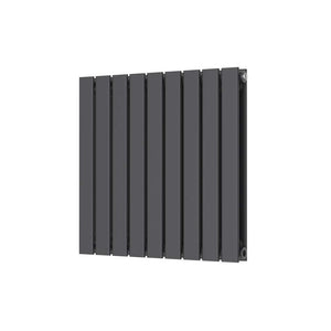 Baron 614X600 Horizontal Anthracite Double Towel Rail