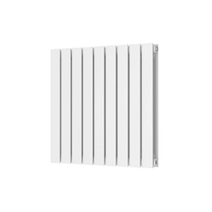 Baron 614X600 Horizontal White Double Towel Rail