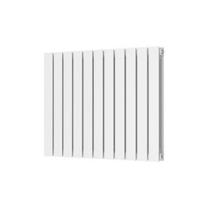 Baron 750X600 Horizontal White Double Towel Rail