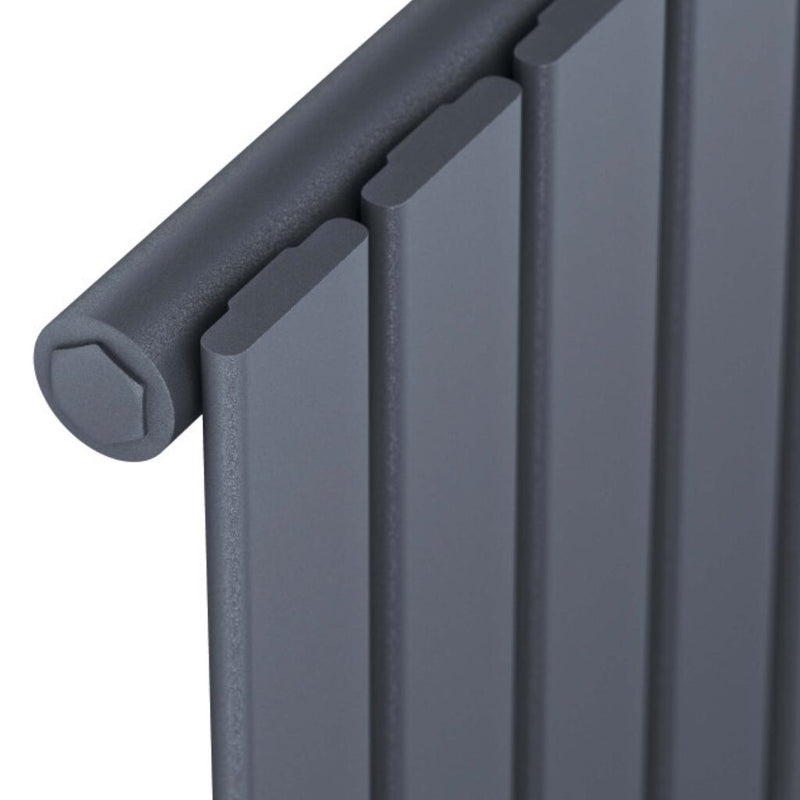 Baron 886X600 Horizontal Anthracite Towel Rail