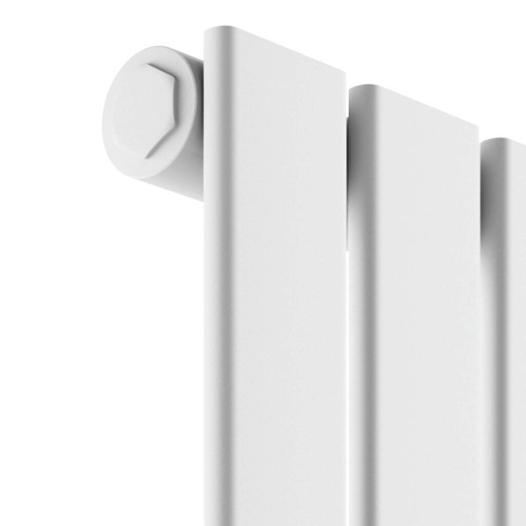 Baron 408X1800 Vertical White Towel Rail