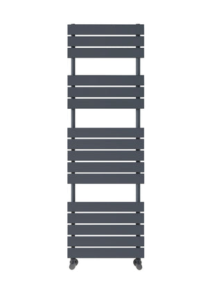 Milo 600X1600 Black Towel Rail