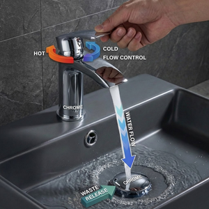 Arko Bathroom Capri Mixer Shower & Basin Mixer Tap Sets with Bath Shower Waste – Chrome