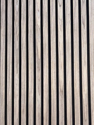 Mediumt Oak Acoustic Slat Panel 600mmx2400mm