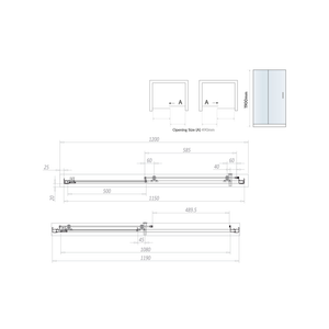 1200 Sliding Door
